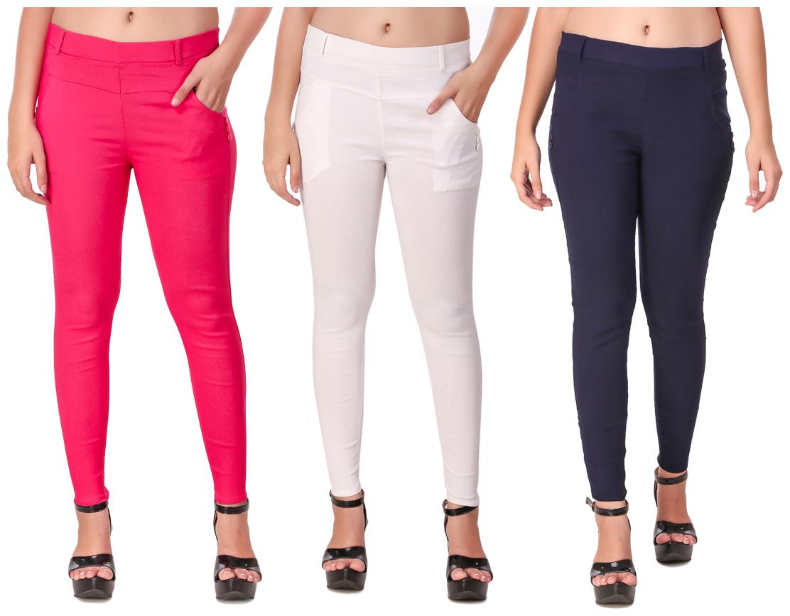 

Krishty Trading Women Multi Skinny fit Jegging