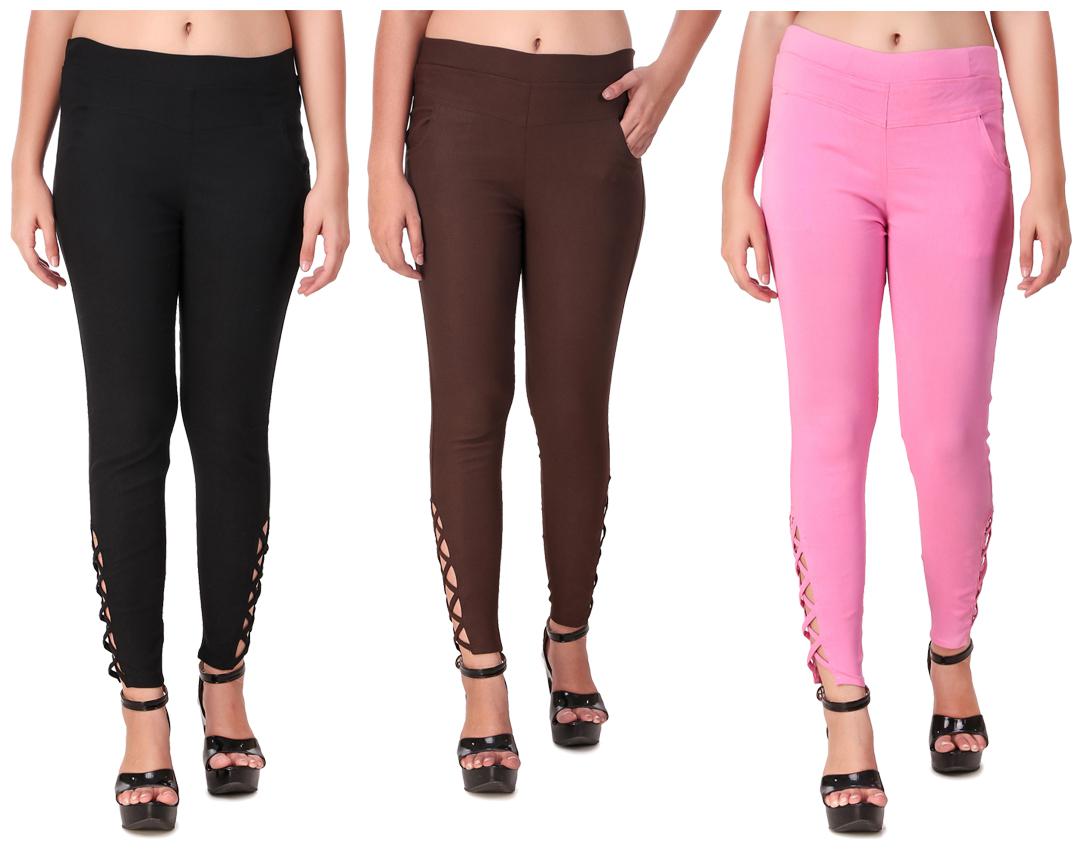 

Krishty Trading Women Multi Skinny fit Jegging