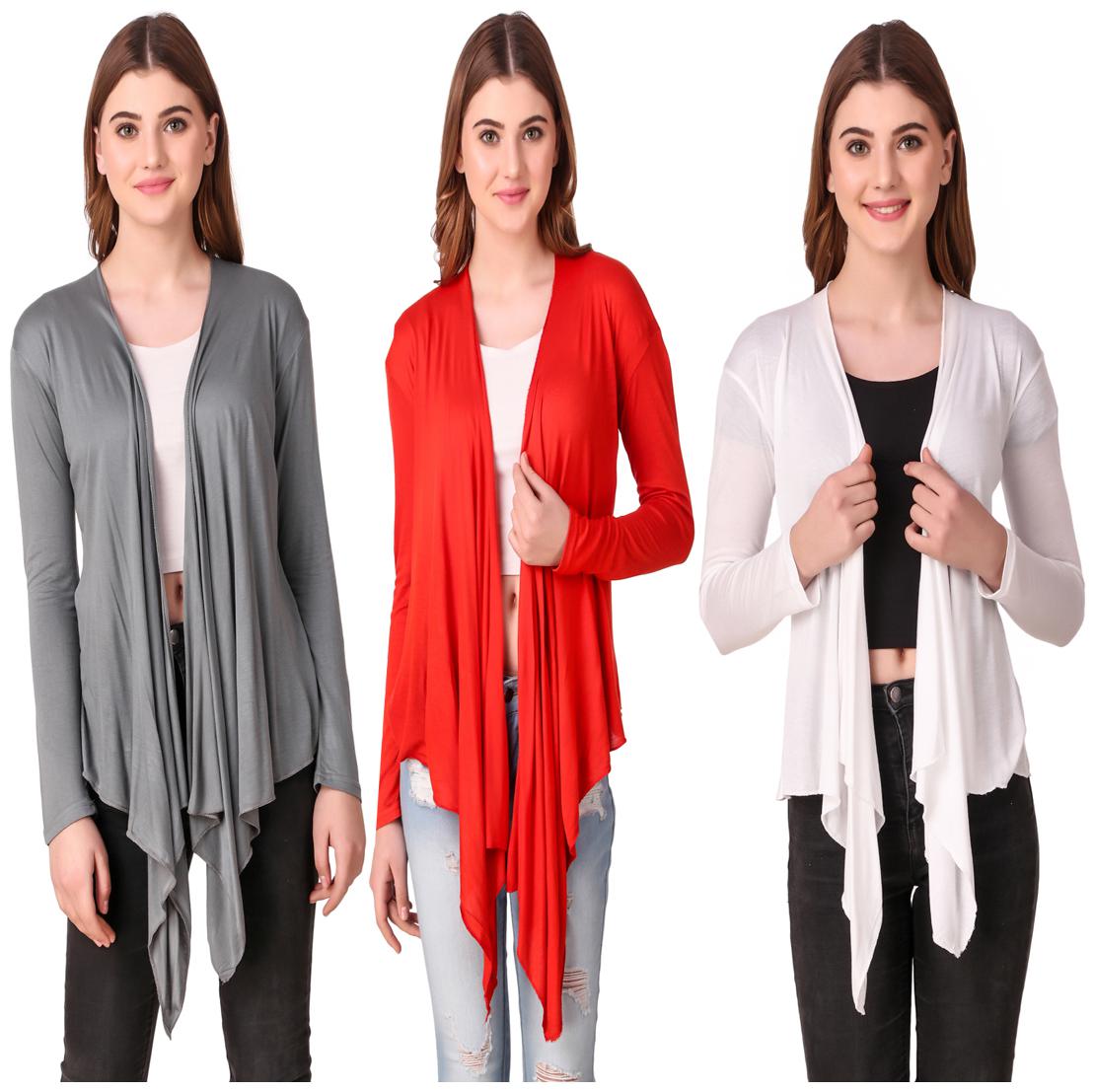 

Krishty Trading Women Shrug - Multi