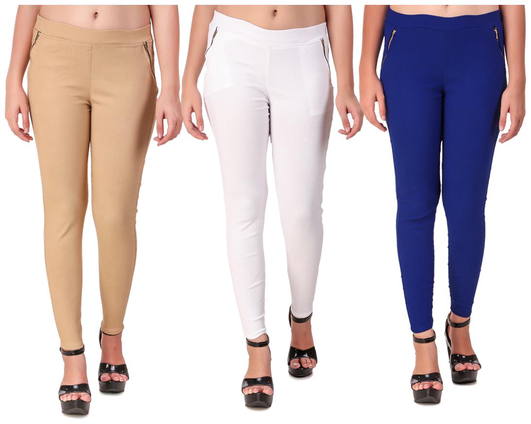 

Krishty Trading Women Multi Skinny fit Jegging