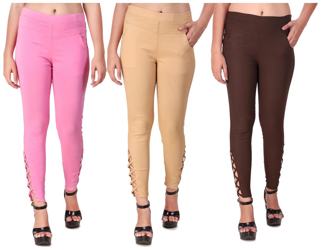 

Krishty Trading Women Multi Skinny fit Jegging