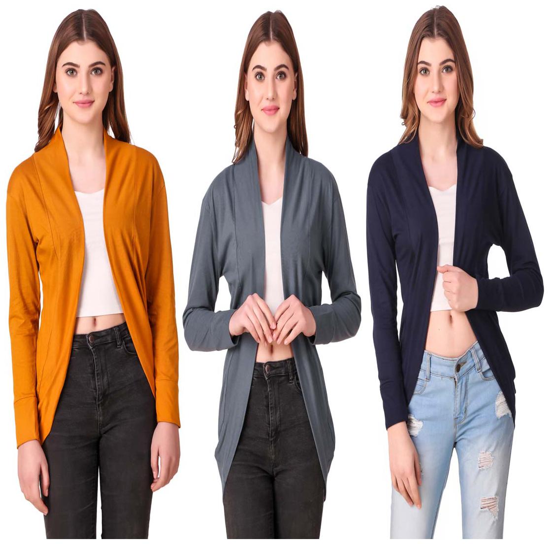 

Krishty Trading Women Shrug - Multi