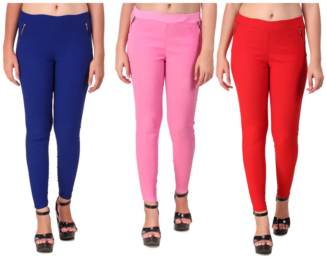 

Krishty Trading Women Multi Skinny fit Jegging