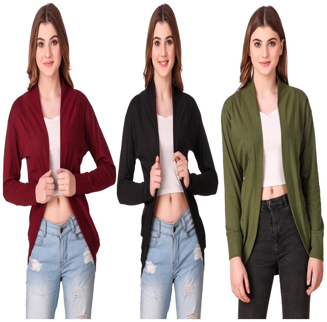 

Krishty Trading Women Shrug - Multi