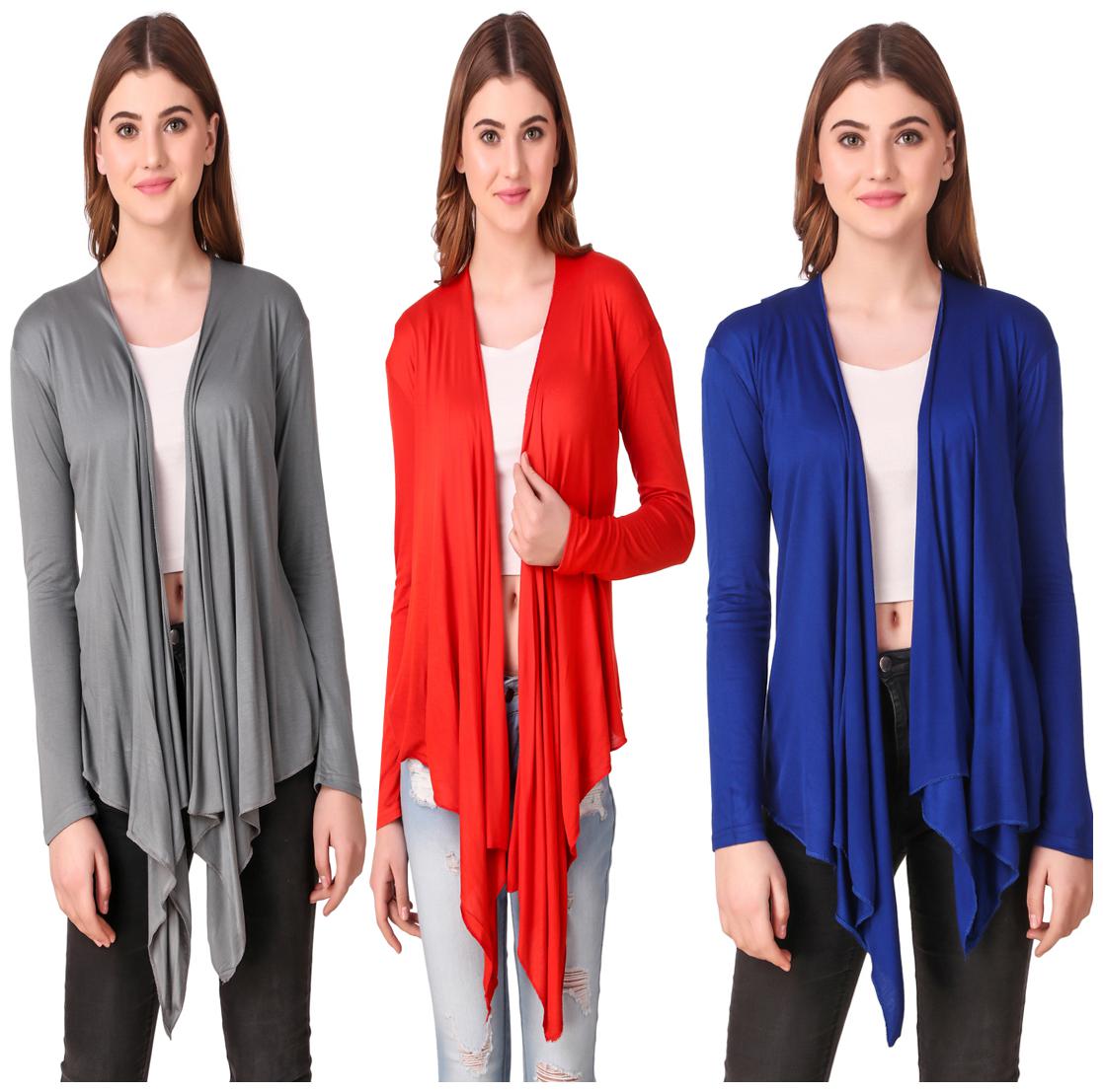 

Krishty Trading Women Shrug - Multi