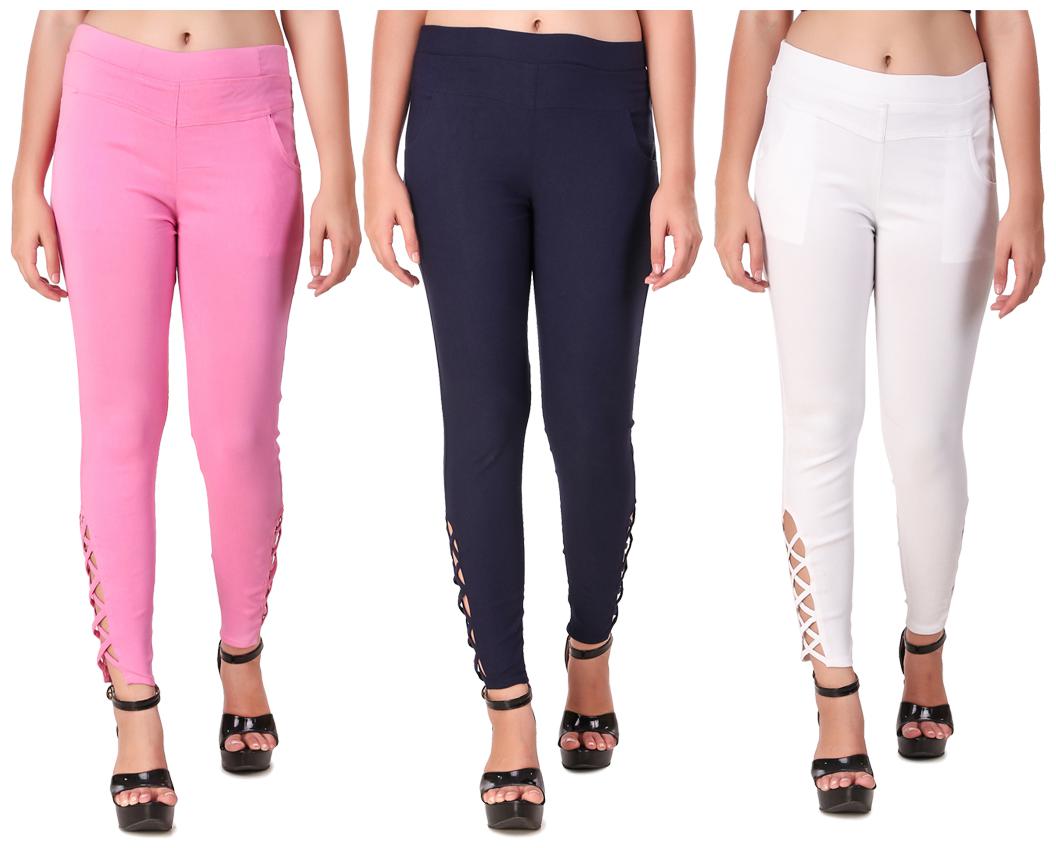 

Krishty Trading Women Multi Skinny fit Jegging