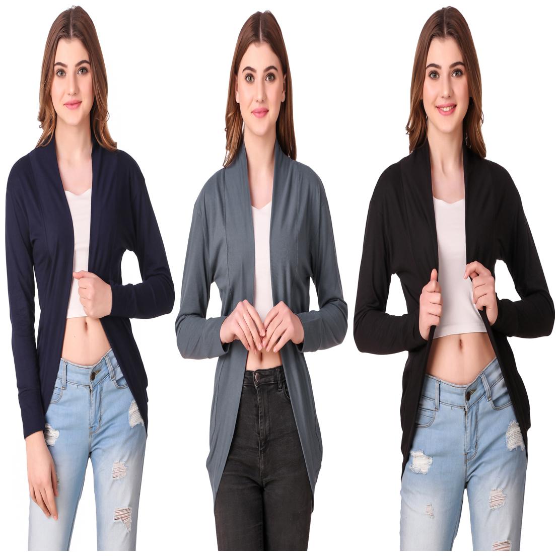 

Krishty Trading Women Shrug - Multi