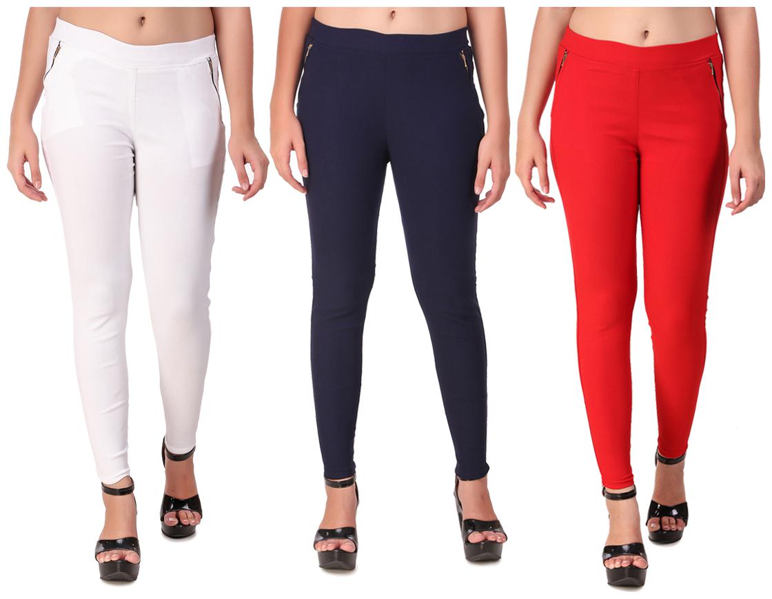 

Krishty Trading Women Multi Skinny fit Jegging