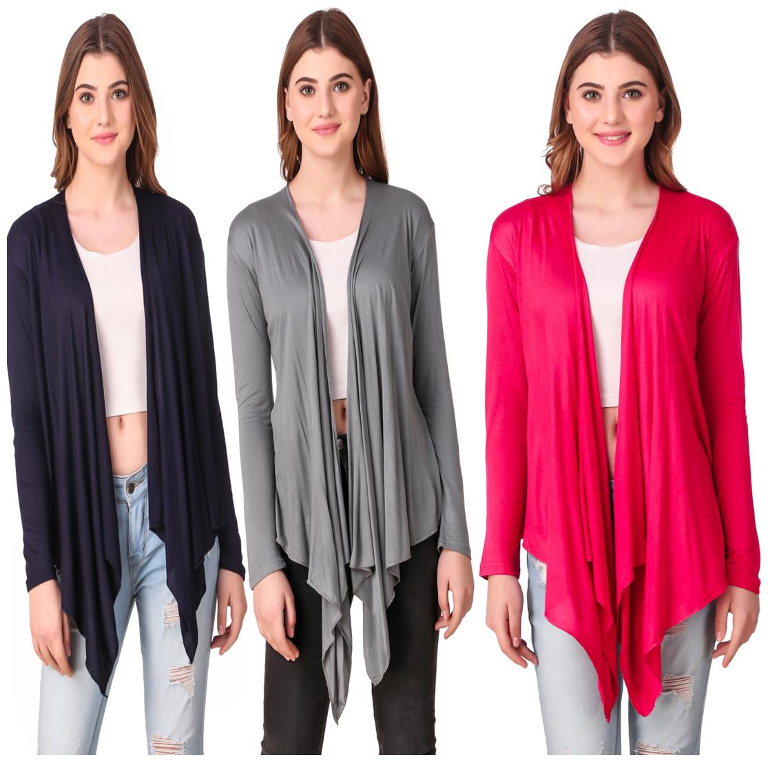 

Krishty Trading Women Shrug - Multi