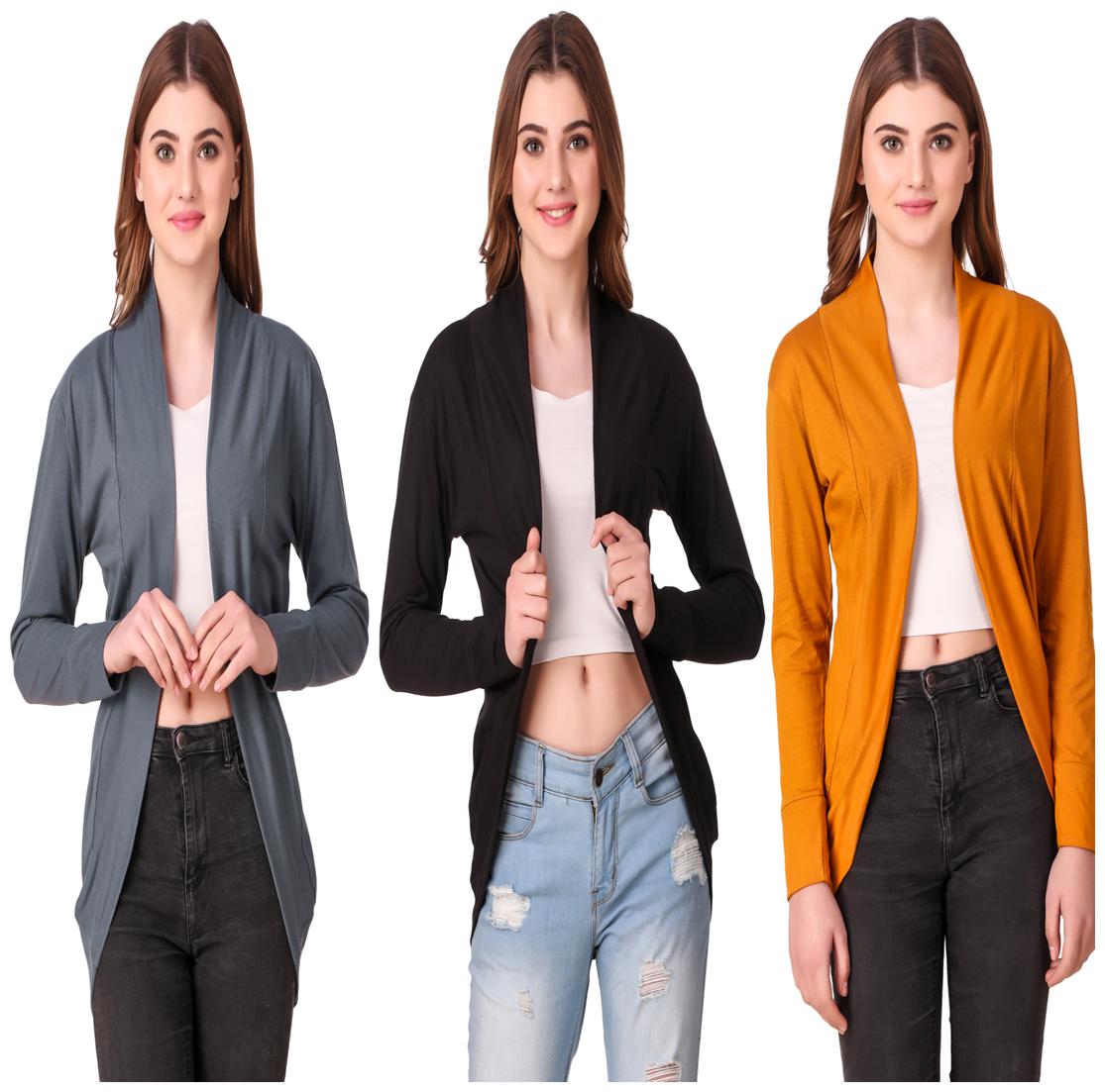 

Krishty Trading Women Shrug - Multi