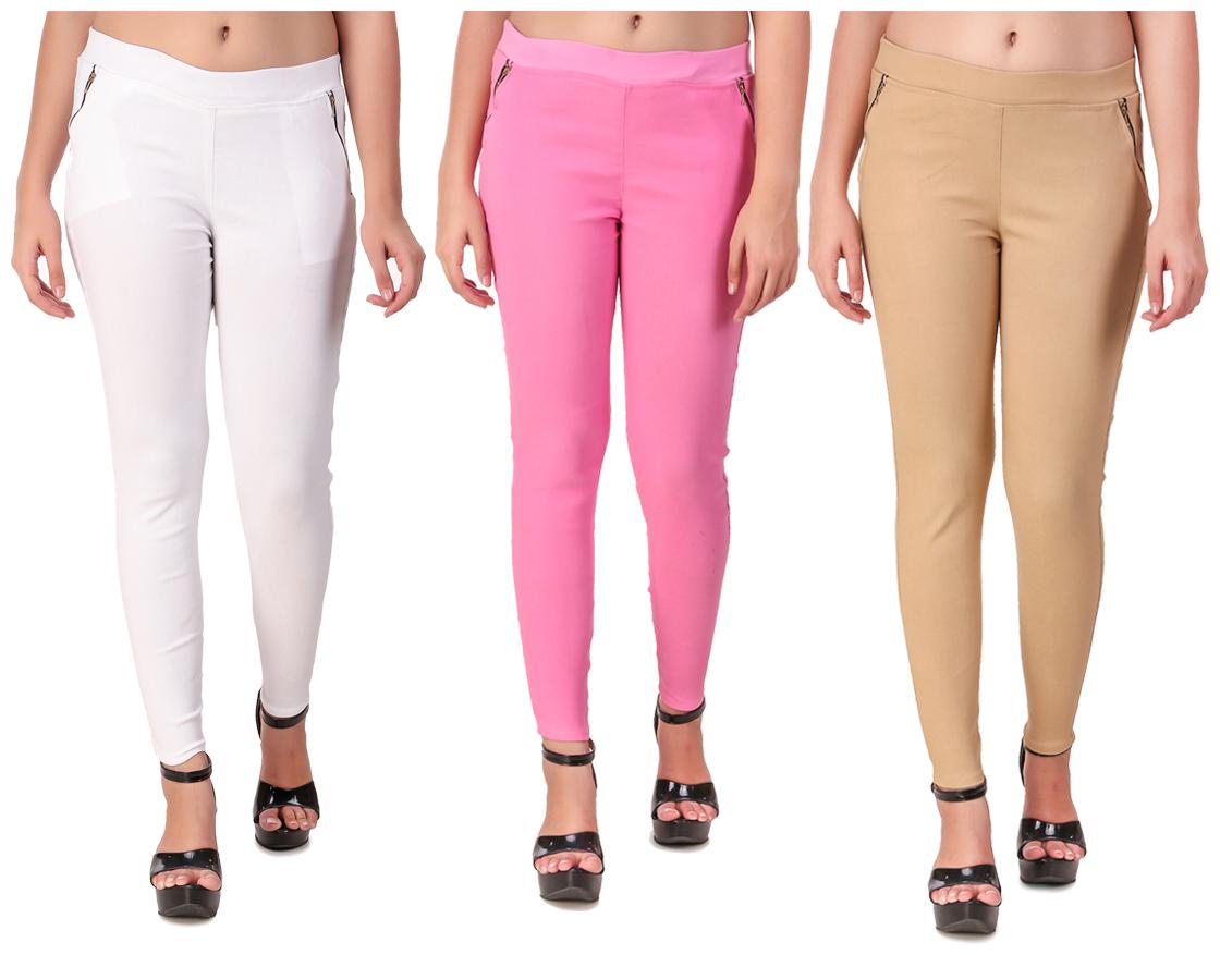 

Krishty Trading Women Multi Skinny fit Jegging