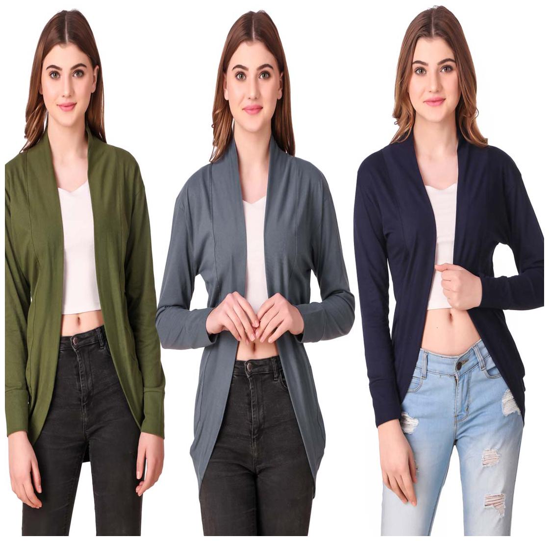 

Krishty Trading Women Shrug - Multi