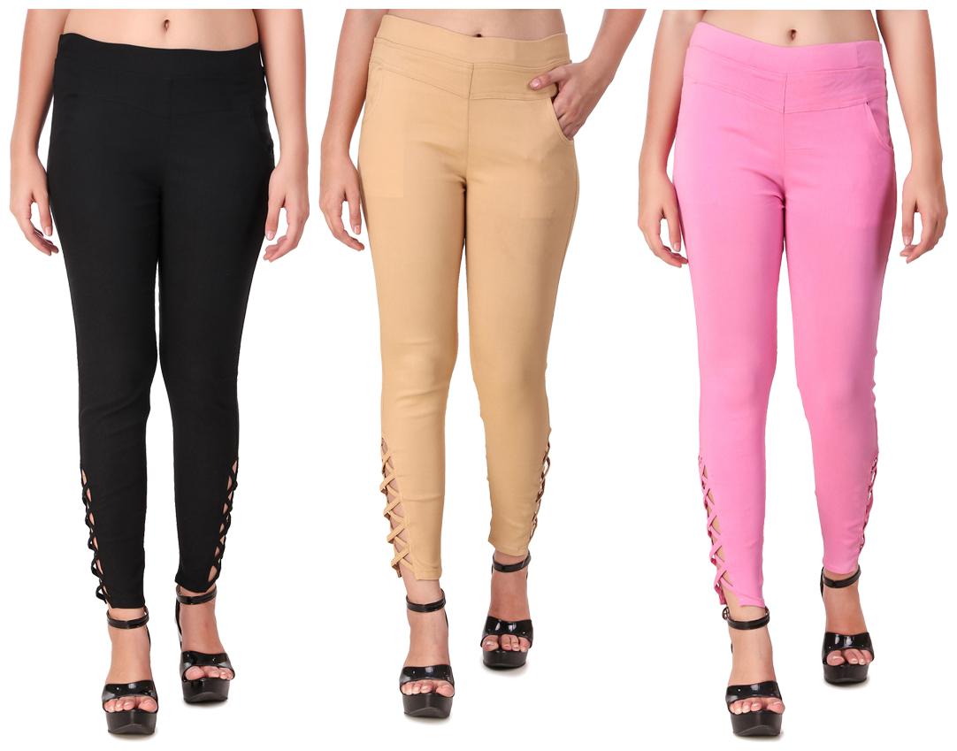 

Krishty Trading Women Multi Skinny fit Jegging
