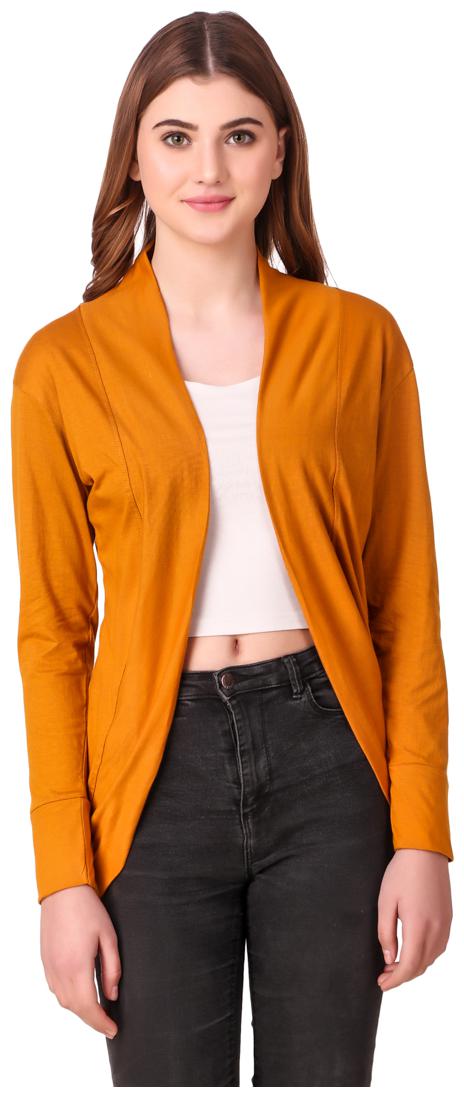 

Krishty Trading Women Shrug - Yellow