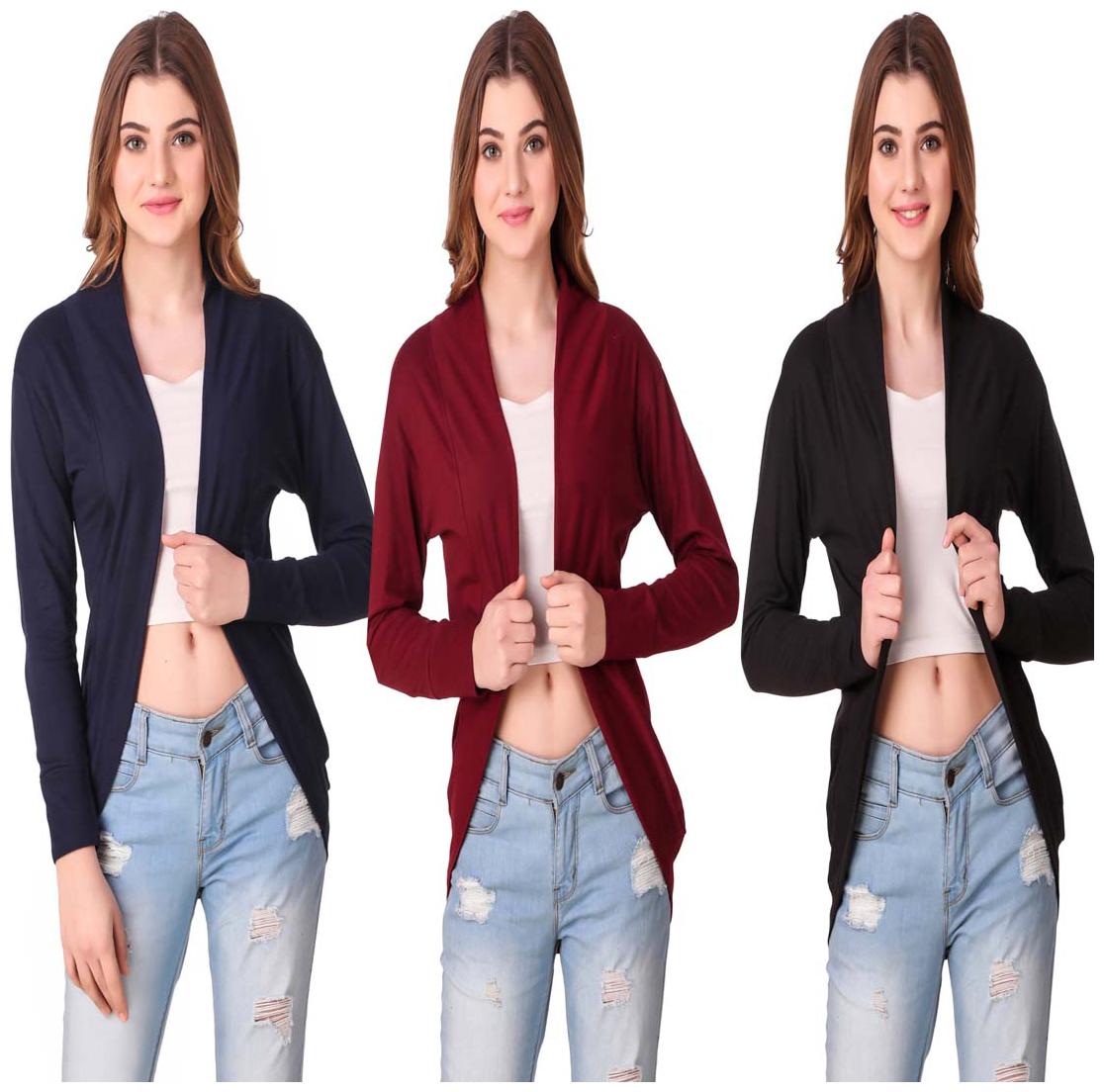 

Krishty Trading Women Shrug - Multi