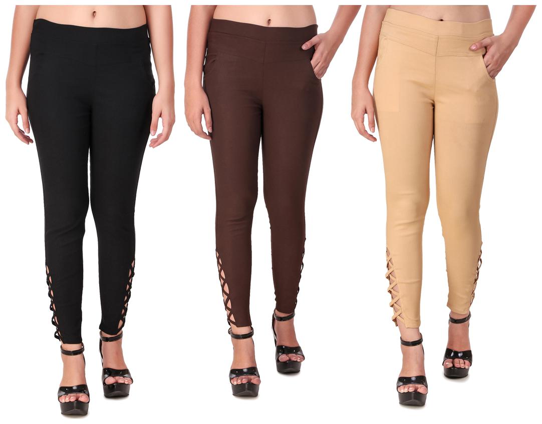 

Krishty Trading Women Multi Skinny fit Jegging
