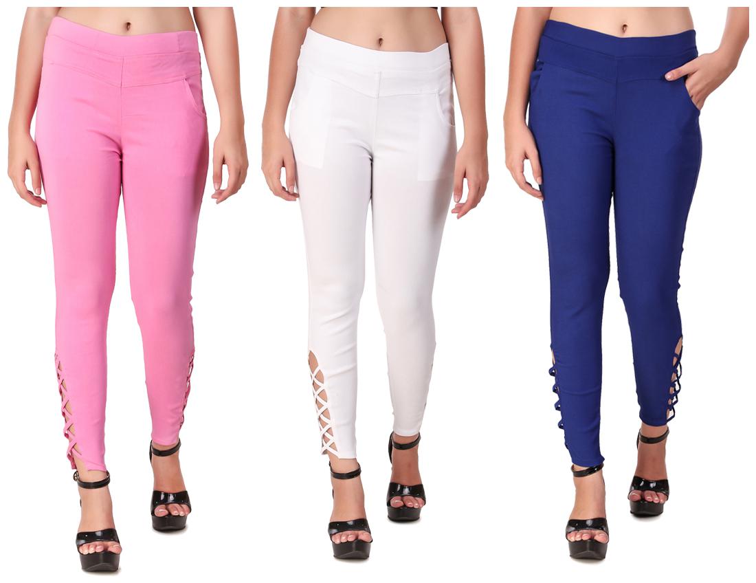 

Krishty Trading Women Multi Skinny fit Jegging