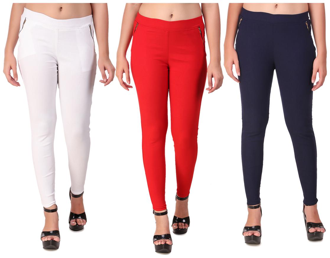 

Krishty Trading Women Multi Skinny fit Jegging