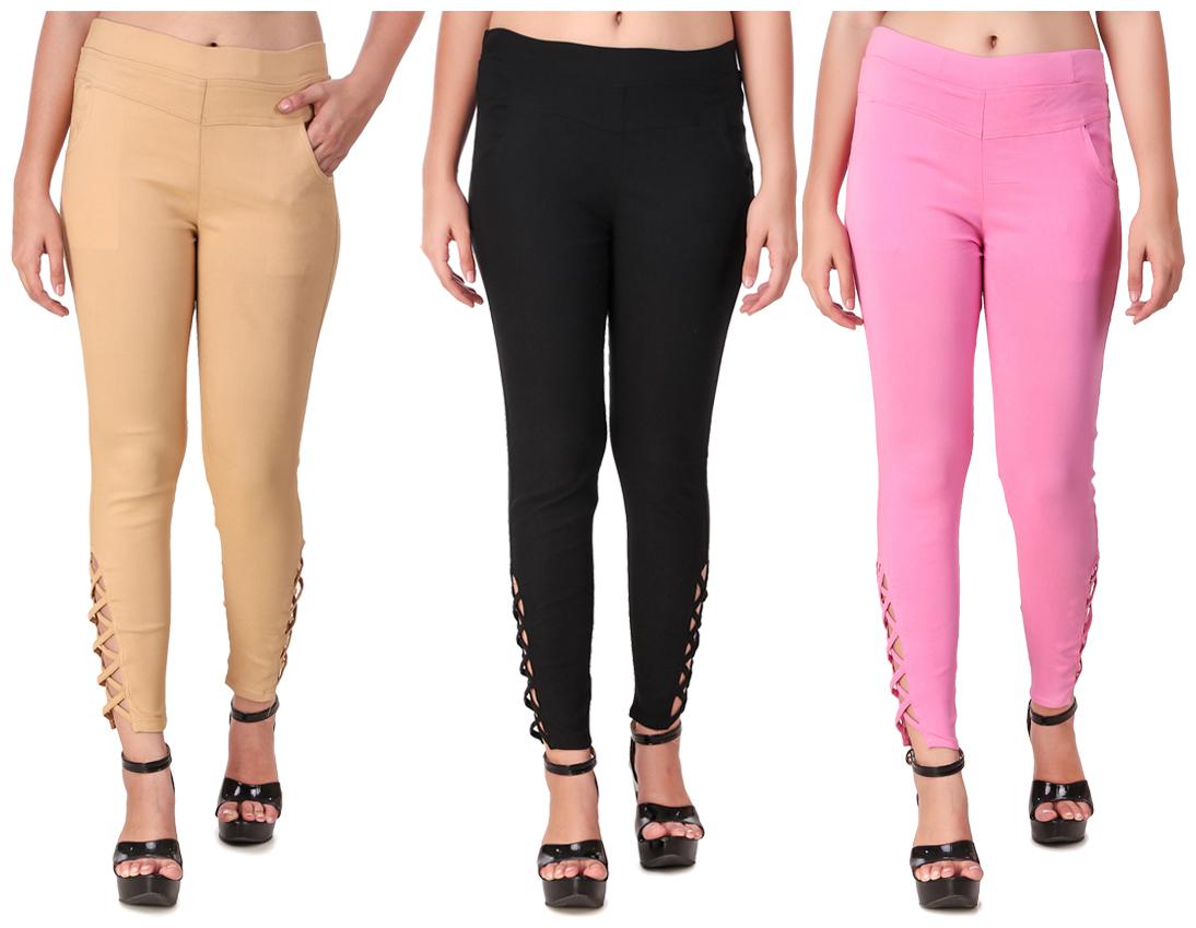 

Krishty Trading Women Multi Skinny fit Jegging