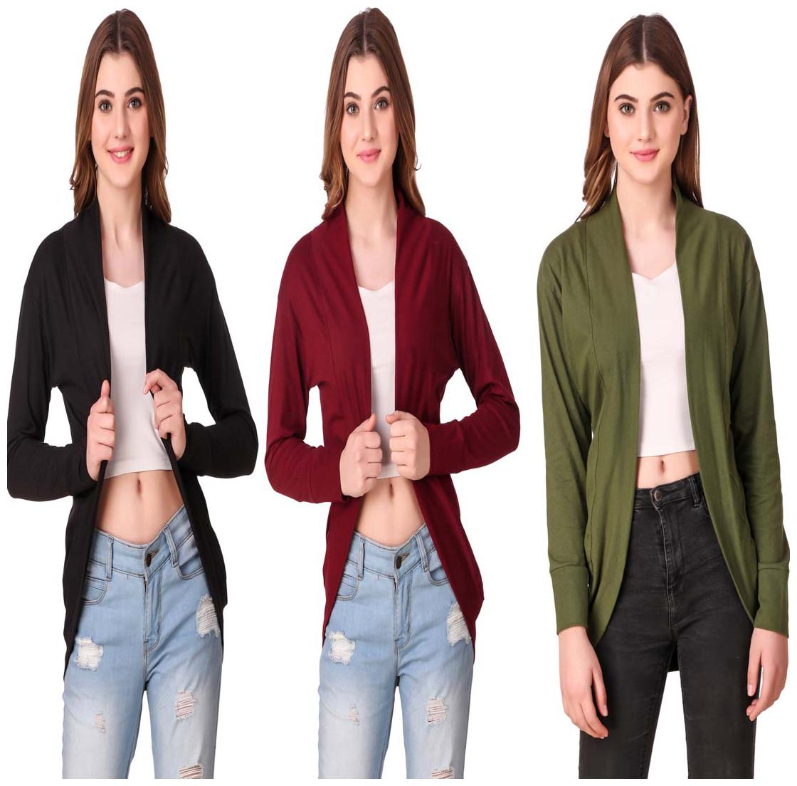 

Krishty Trading Women Shrug - Multi