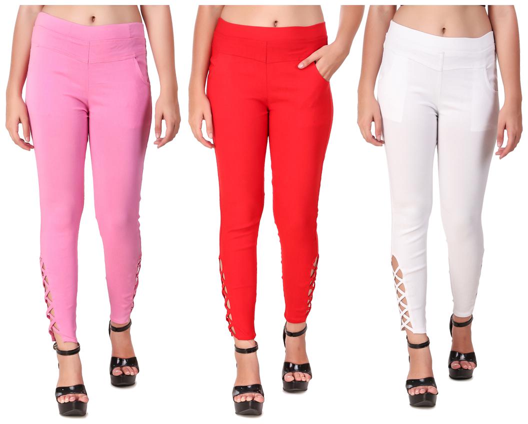 

Krishty Trading Women Multi Skinny fit Jegging