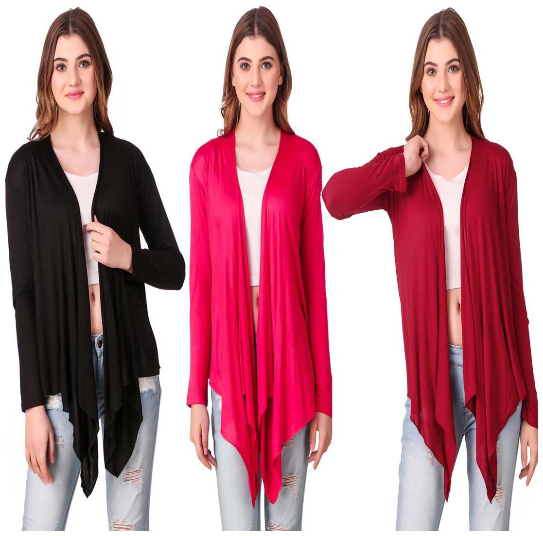 

Krishty Trading Women Shrug - Multi