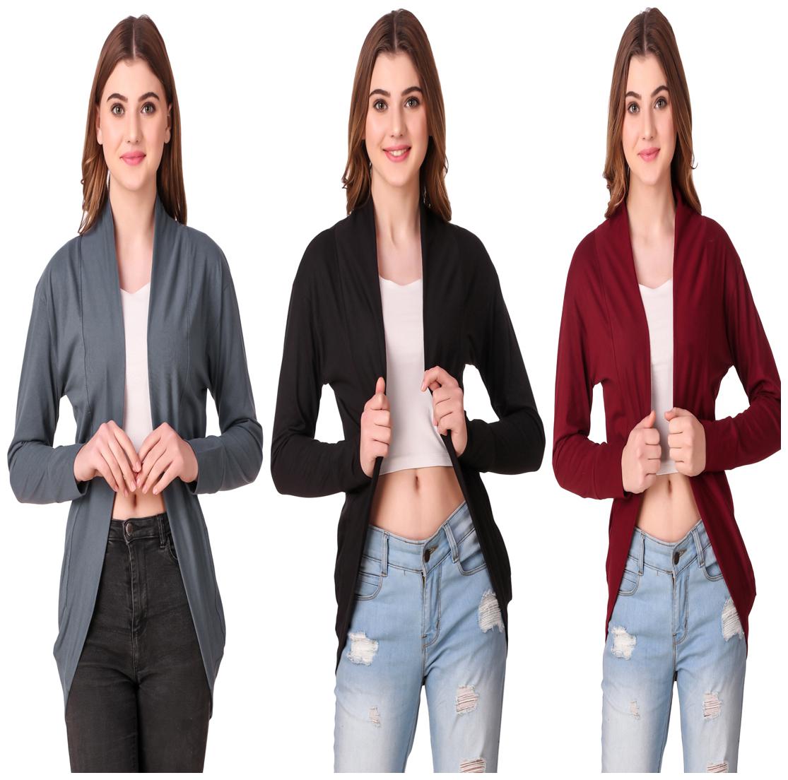 

Krishty Trading Women Shrug - Multi