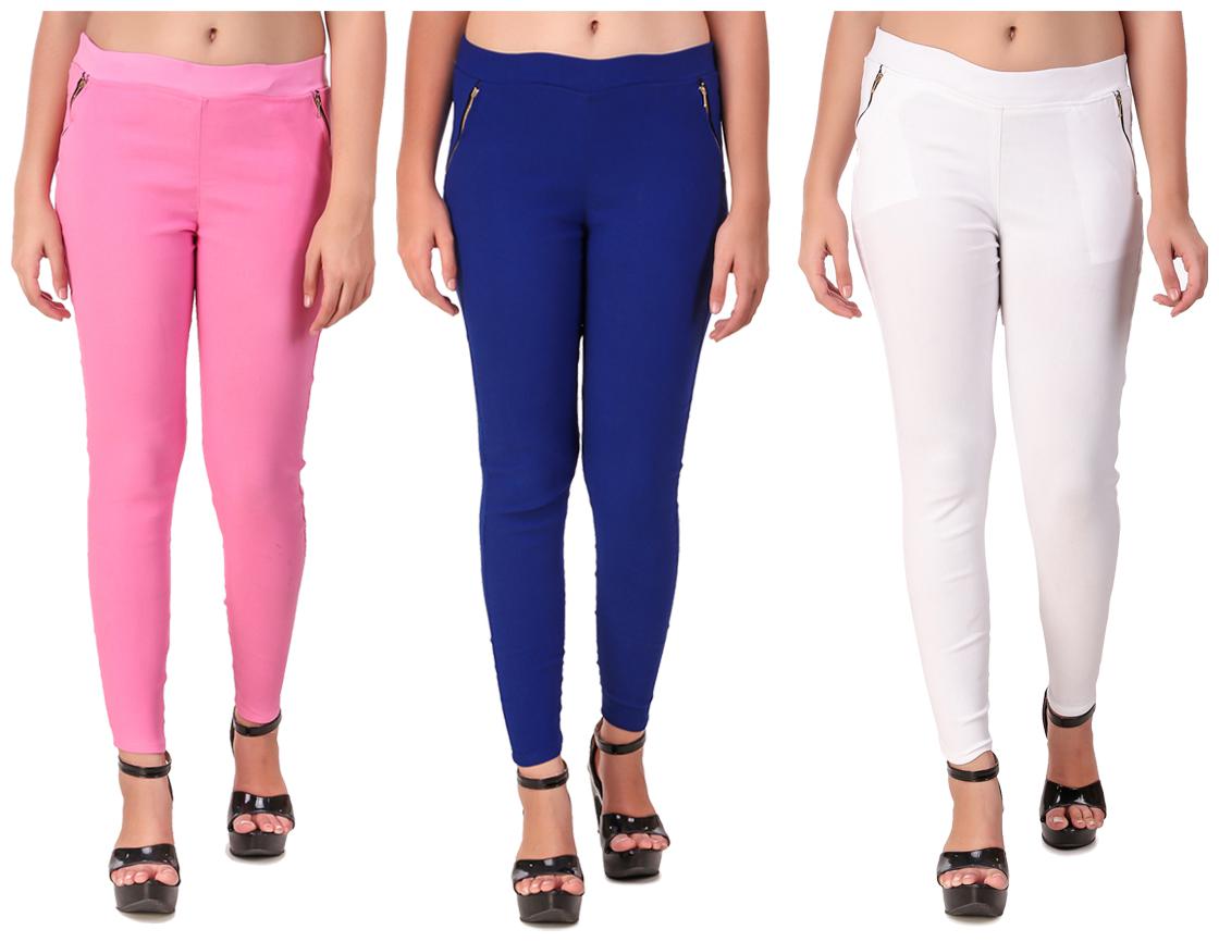 

Krishty Trading Women Multi Skinny fit Jegging