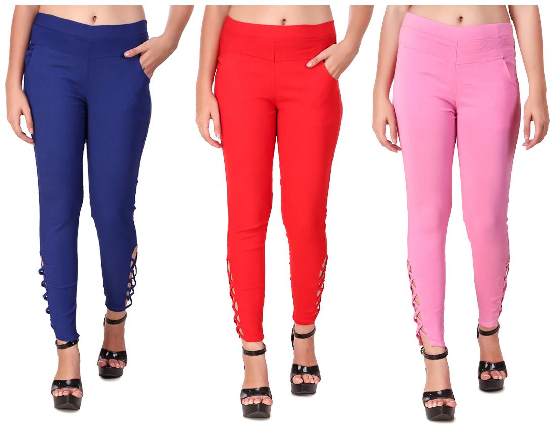 

Krishty Trading Women Multi Skinny fit Jegging