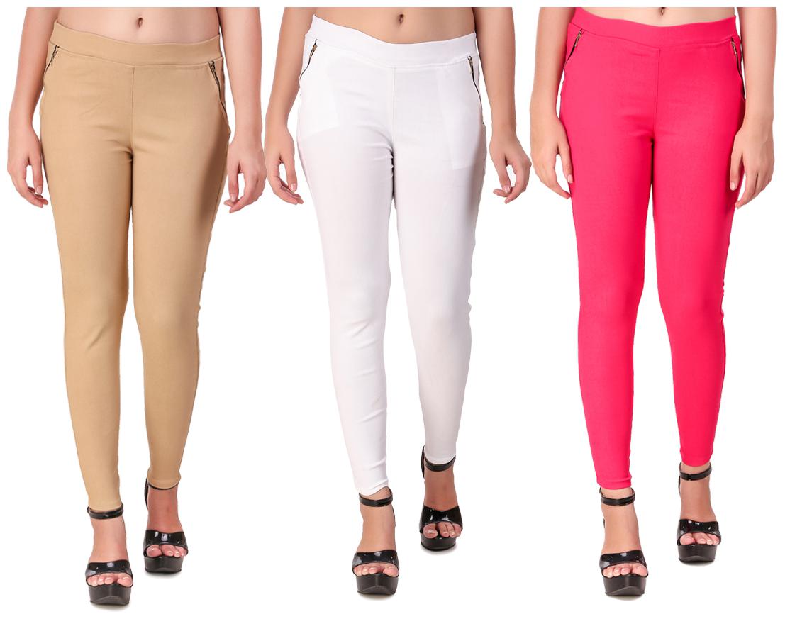 

Krishty Trading Women Multi Skinny fit Jegging