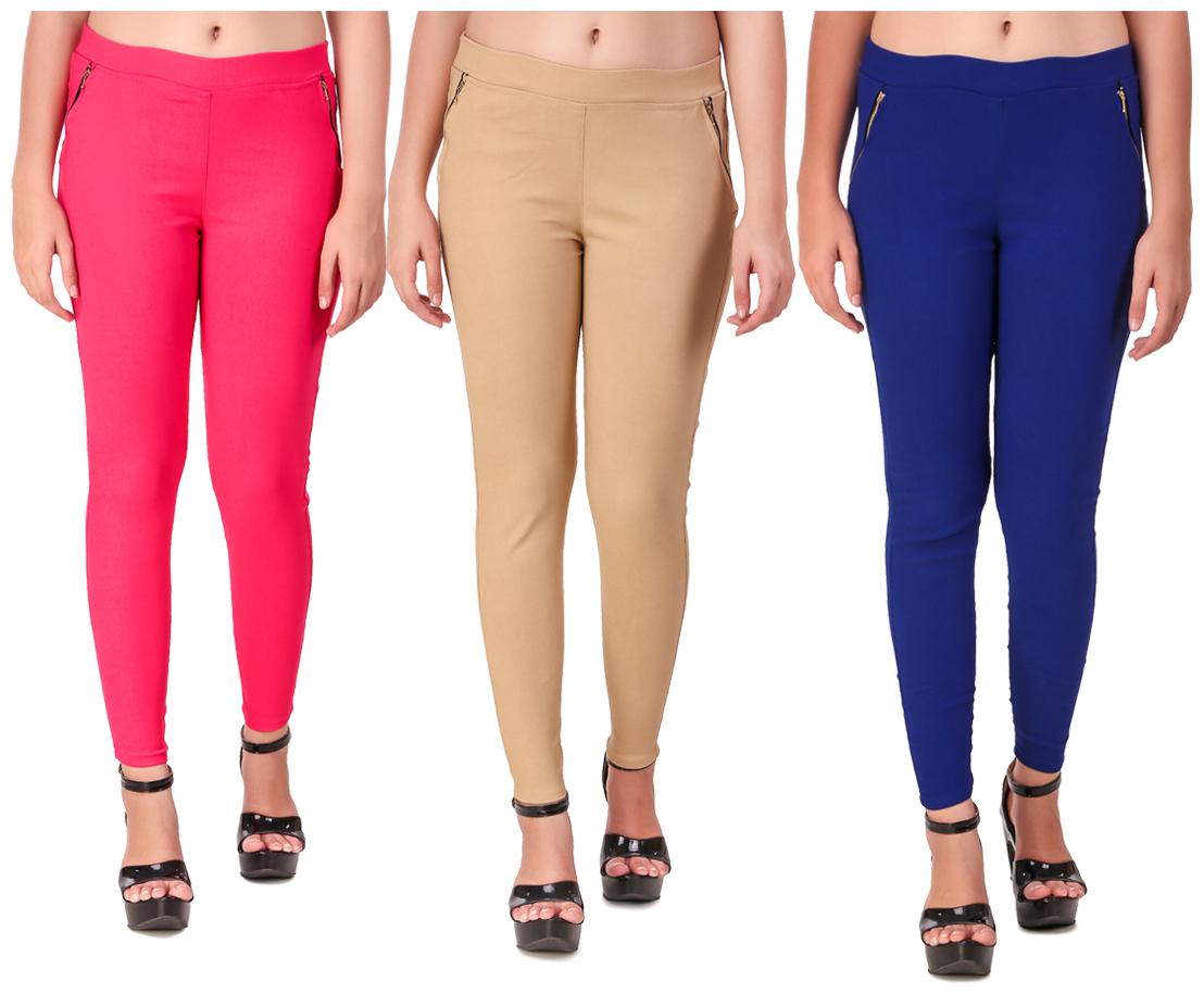 

Krishty Trading Women Multi Skinny fit Jegging