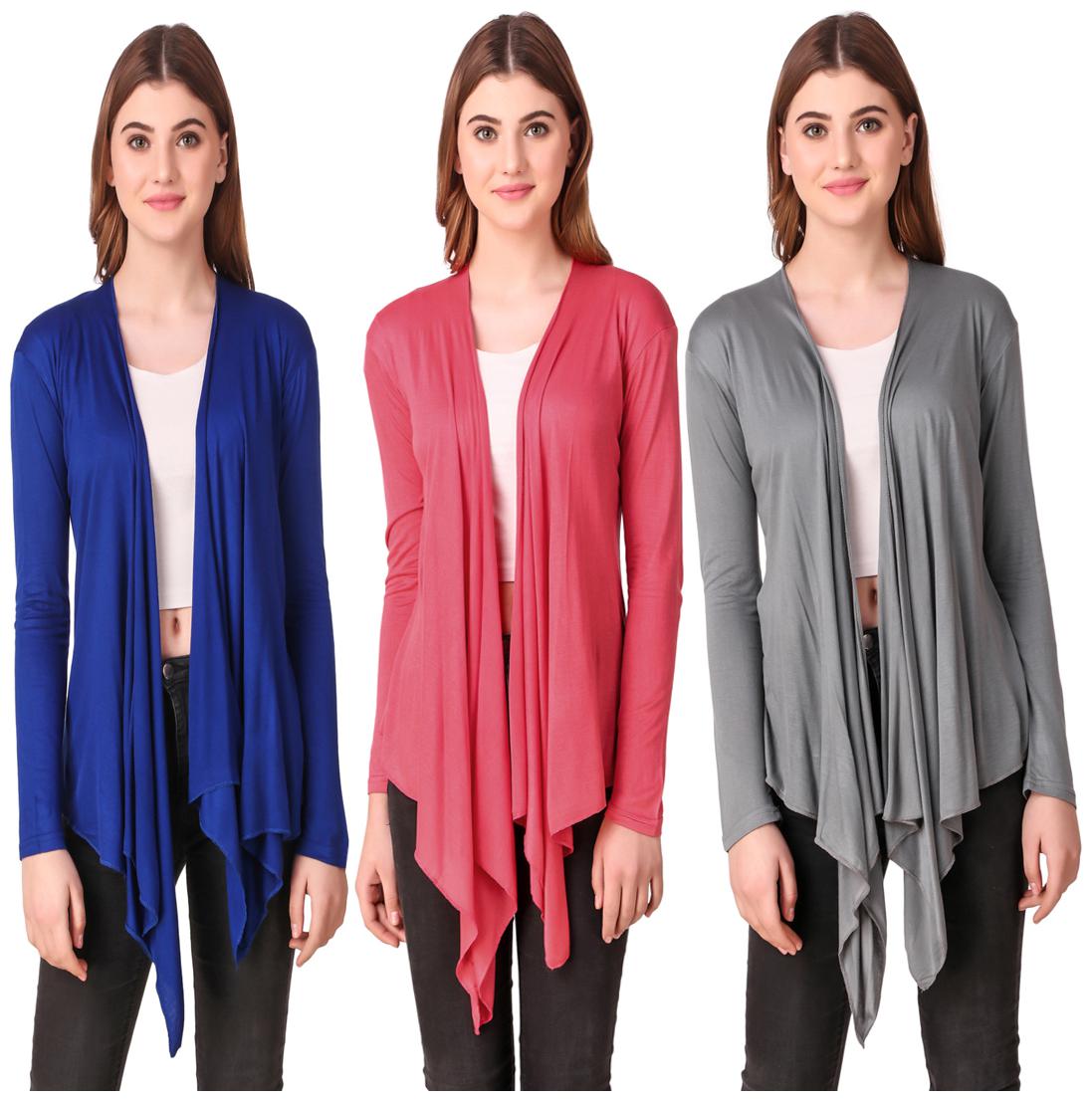 

Krishty Trading Women Shrug - Multi