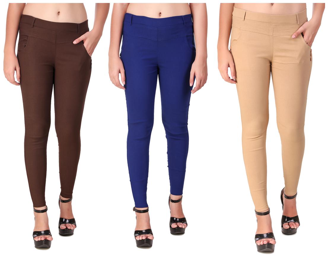 

Krishty Trading Women Multi Skinny fit Jegging