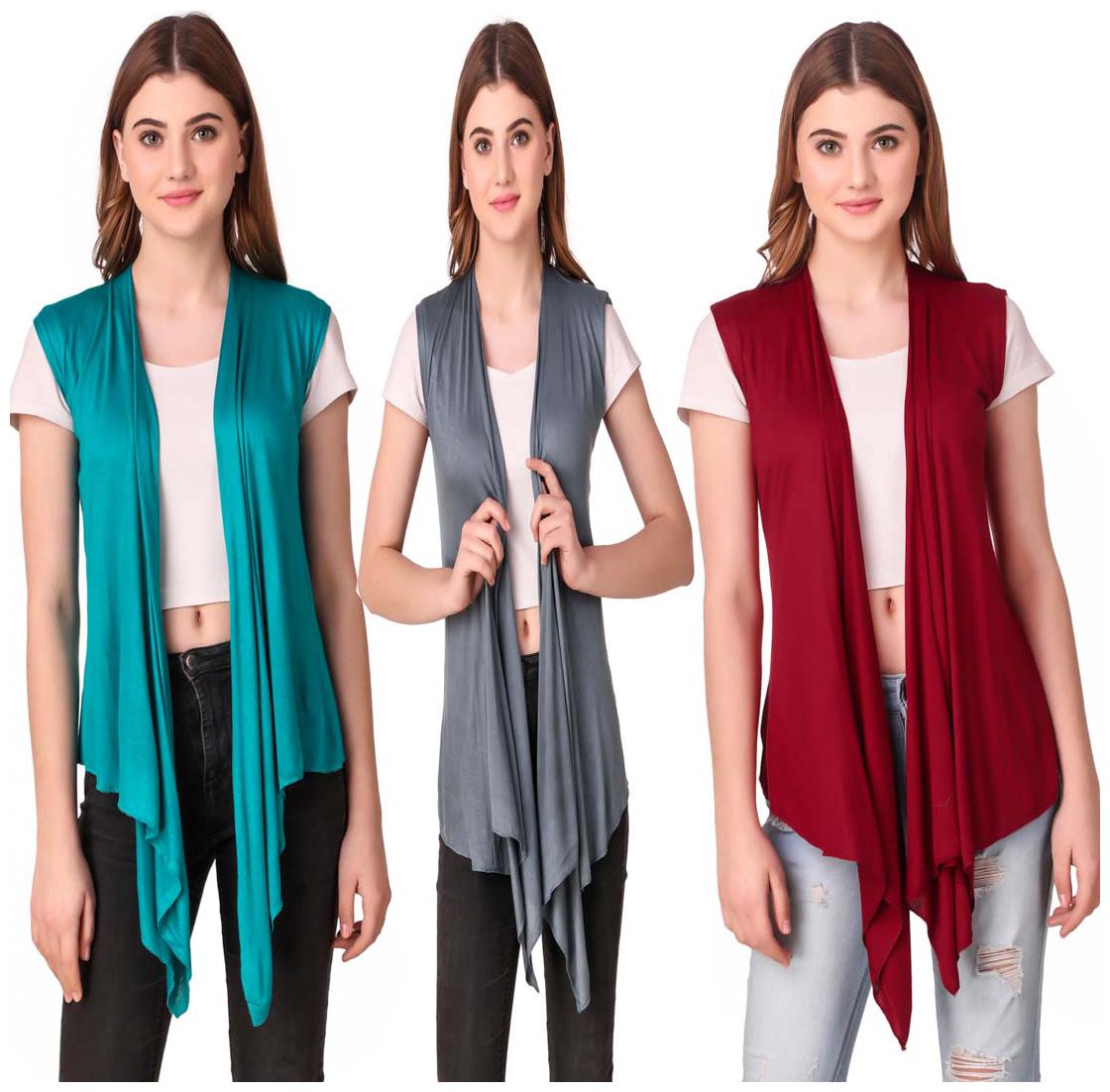 

Krishty Trading Women Shrug - Multi