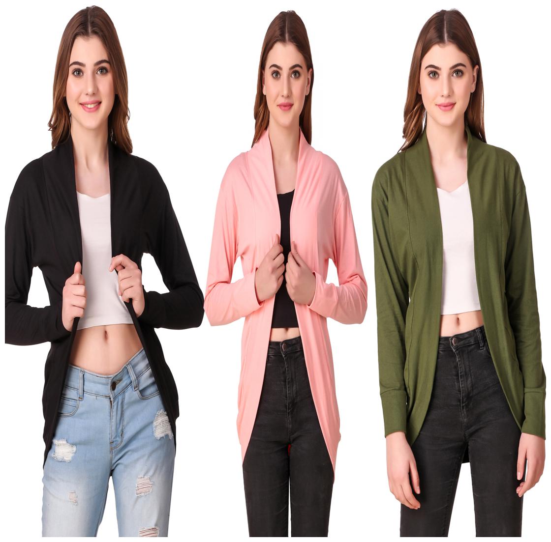 

Krishty Trading Women Shrug - Multi