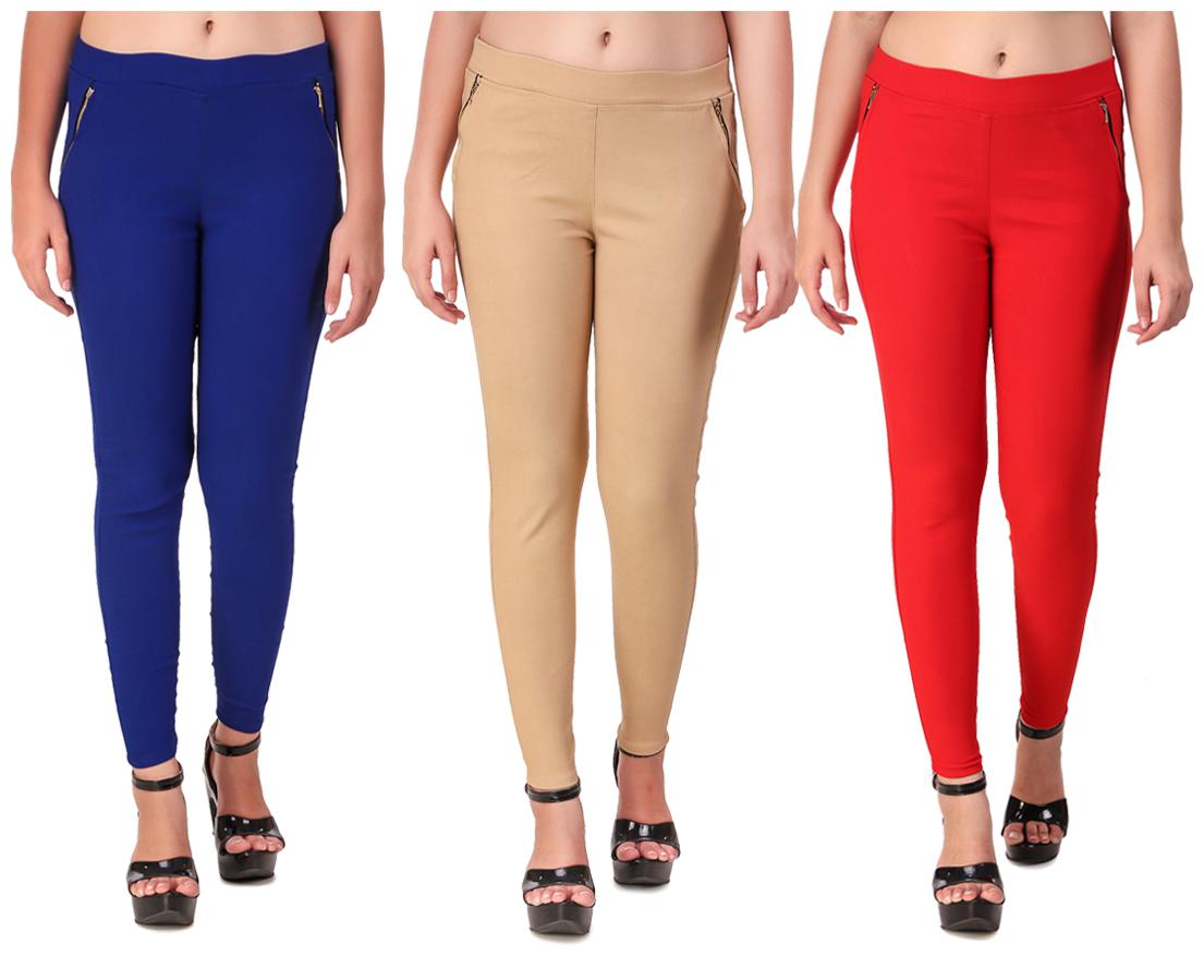 

Krishty Trading Women Multi Skinny fit Jegging