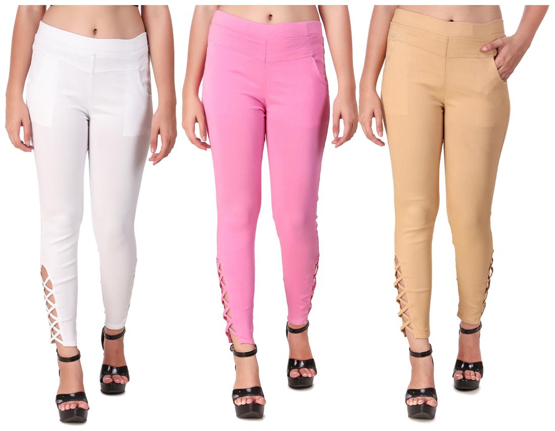 

Krishty Trading Women Multi Skinny fit Jegging