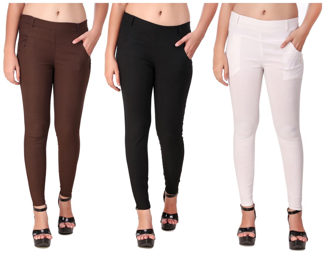 

Krishty Trading Women Multi Skinny fit Jegging