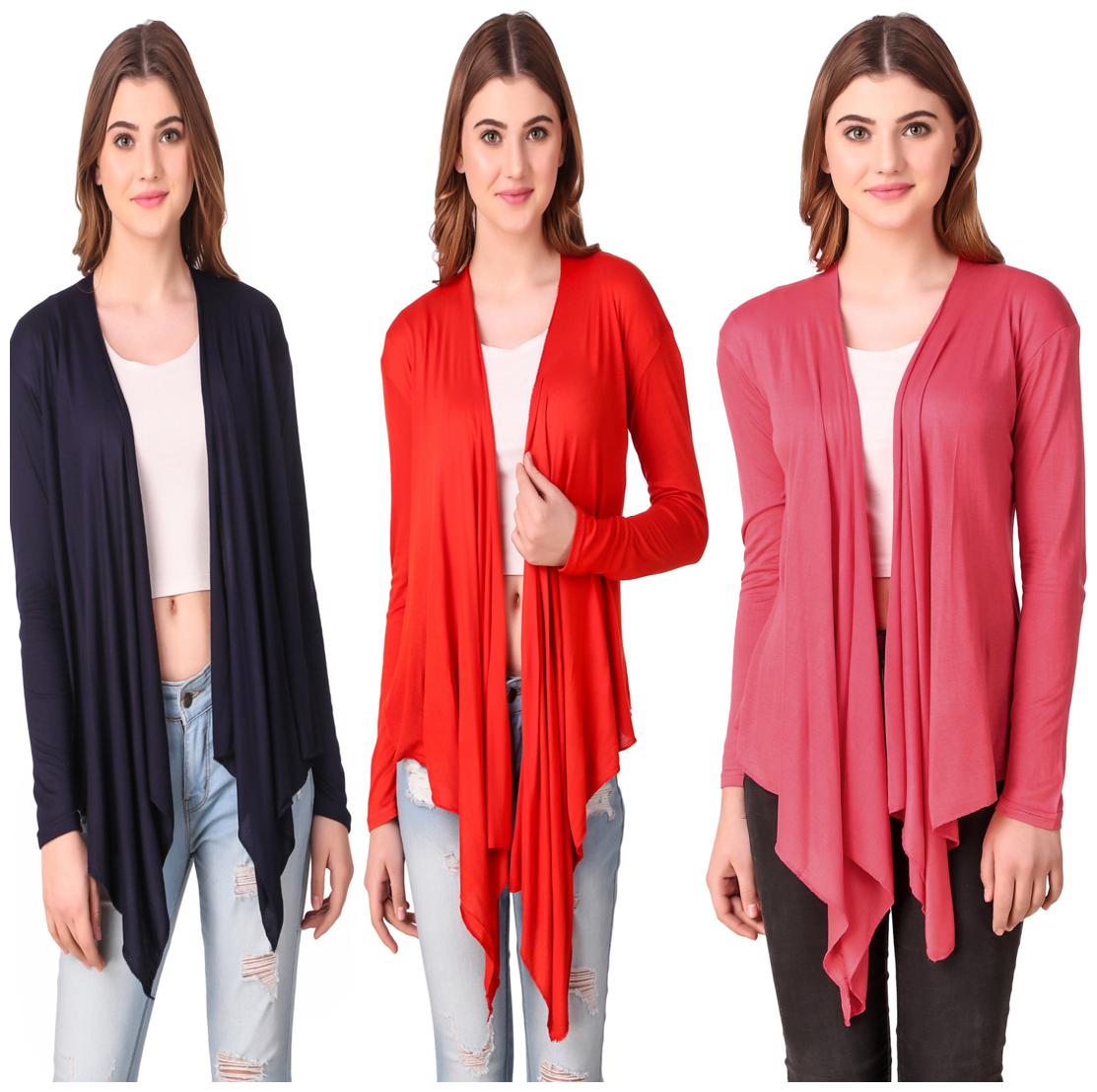 

Krishty Trading Women Shrug - Multi