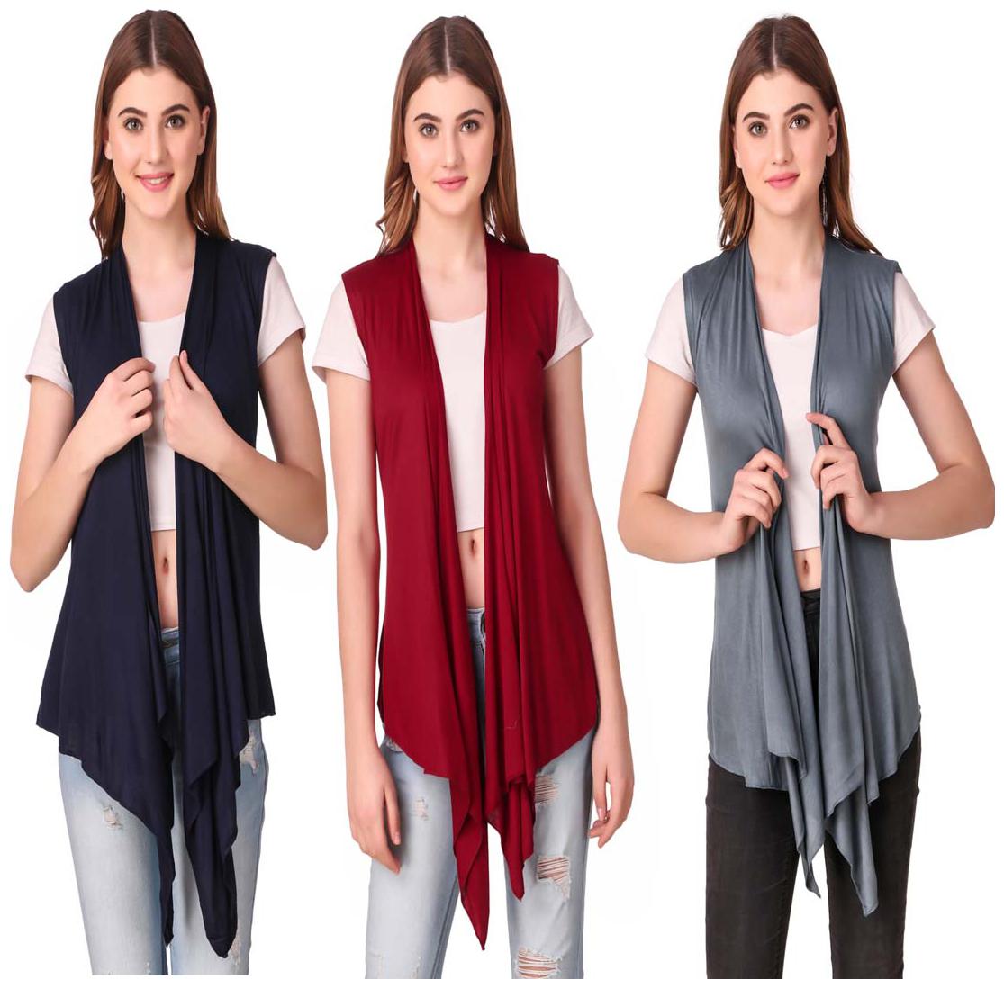 

Krishty Trading Women Shrug - Multi