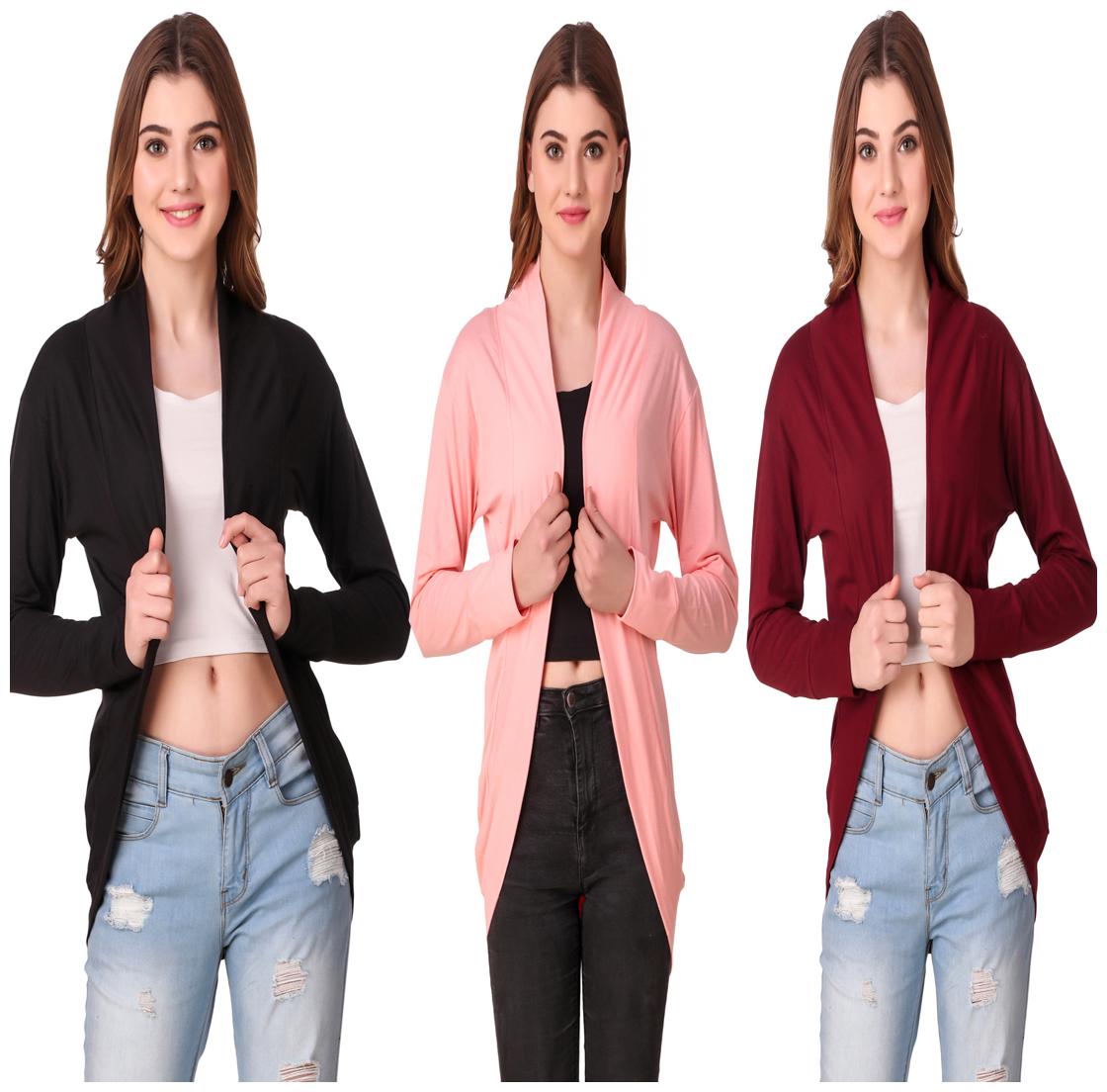 

Krishty Trading Women Shrug - Multi