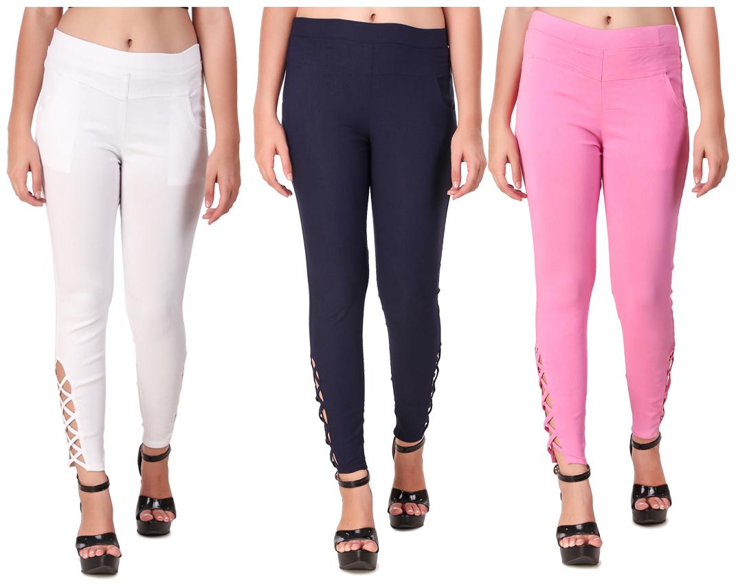 

Krishty Trading Women Multi Skinny fit Jegging