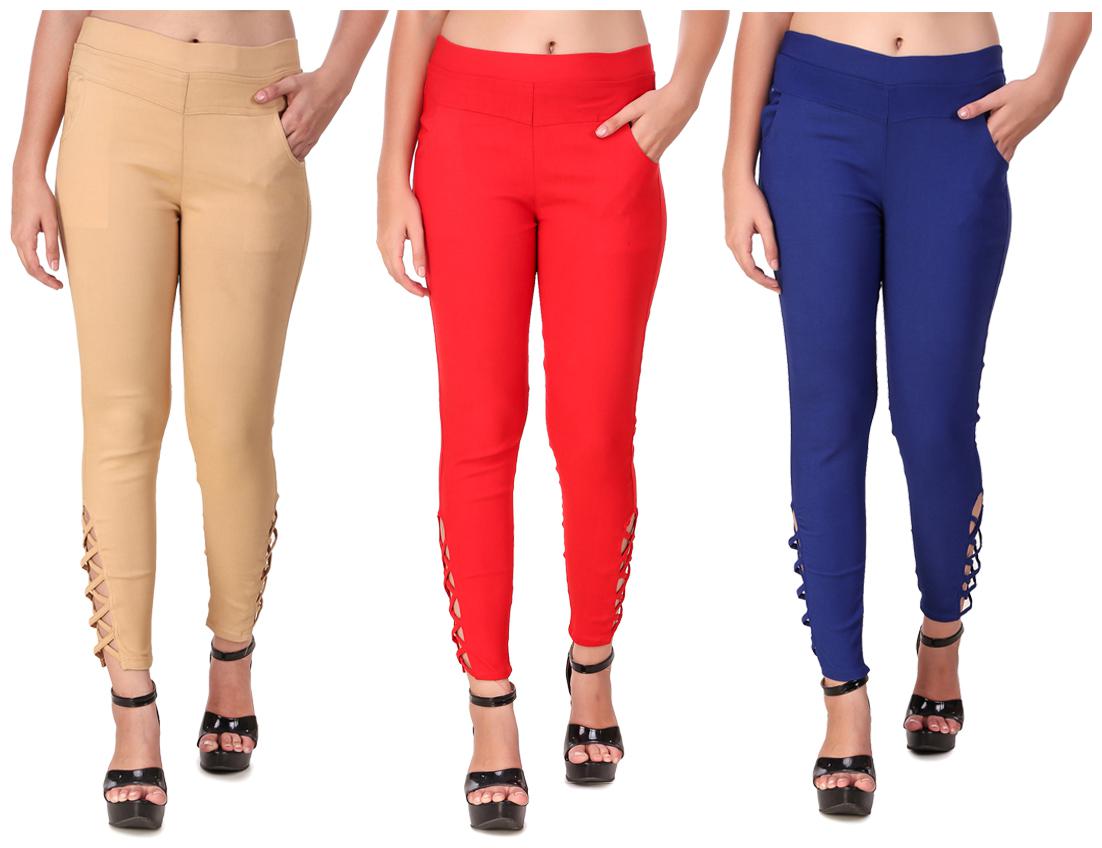 

Krishty Trading Women Multi Skinny fit Jegging