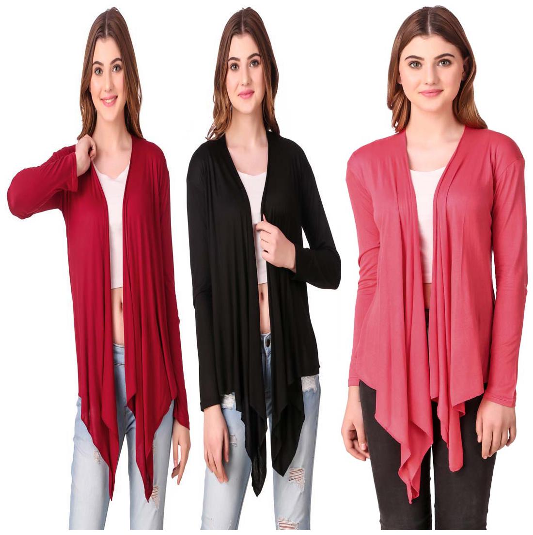 

Krishty Trading Women Shrug - Multi