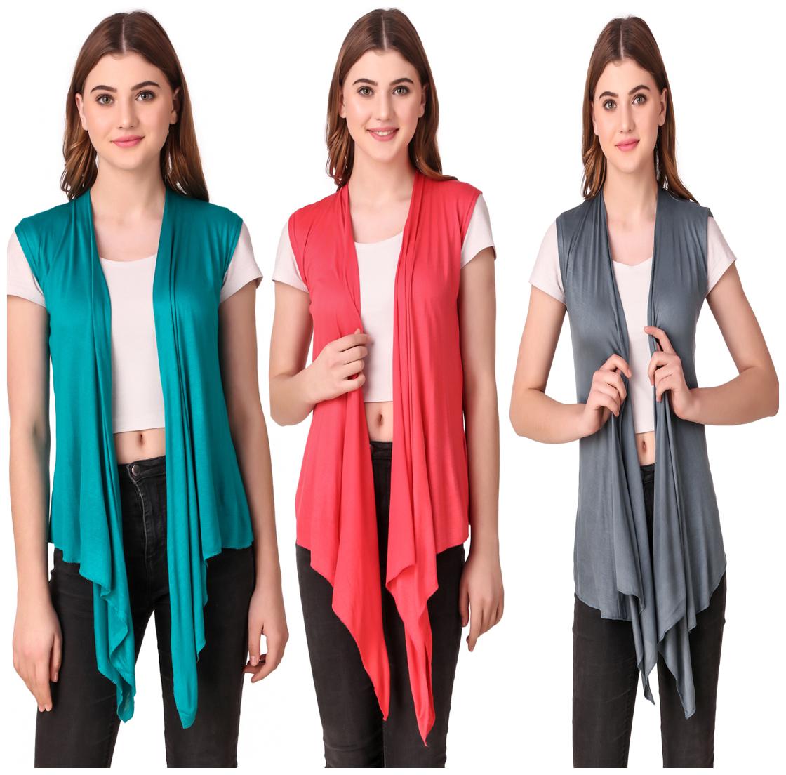 

Krishty Trading Women Shrug - Multi