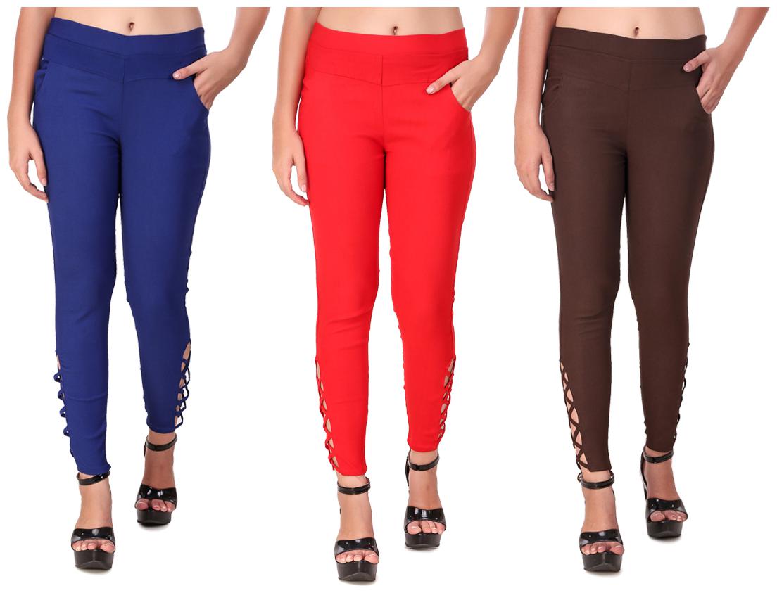 

Krishty Trading Women Multi Skinny fit Jegging