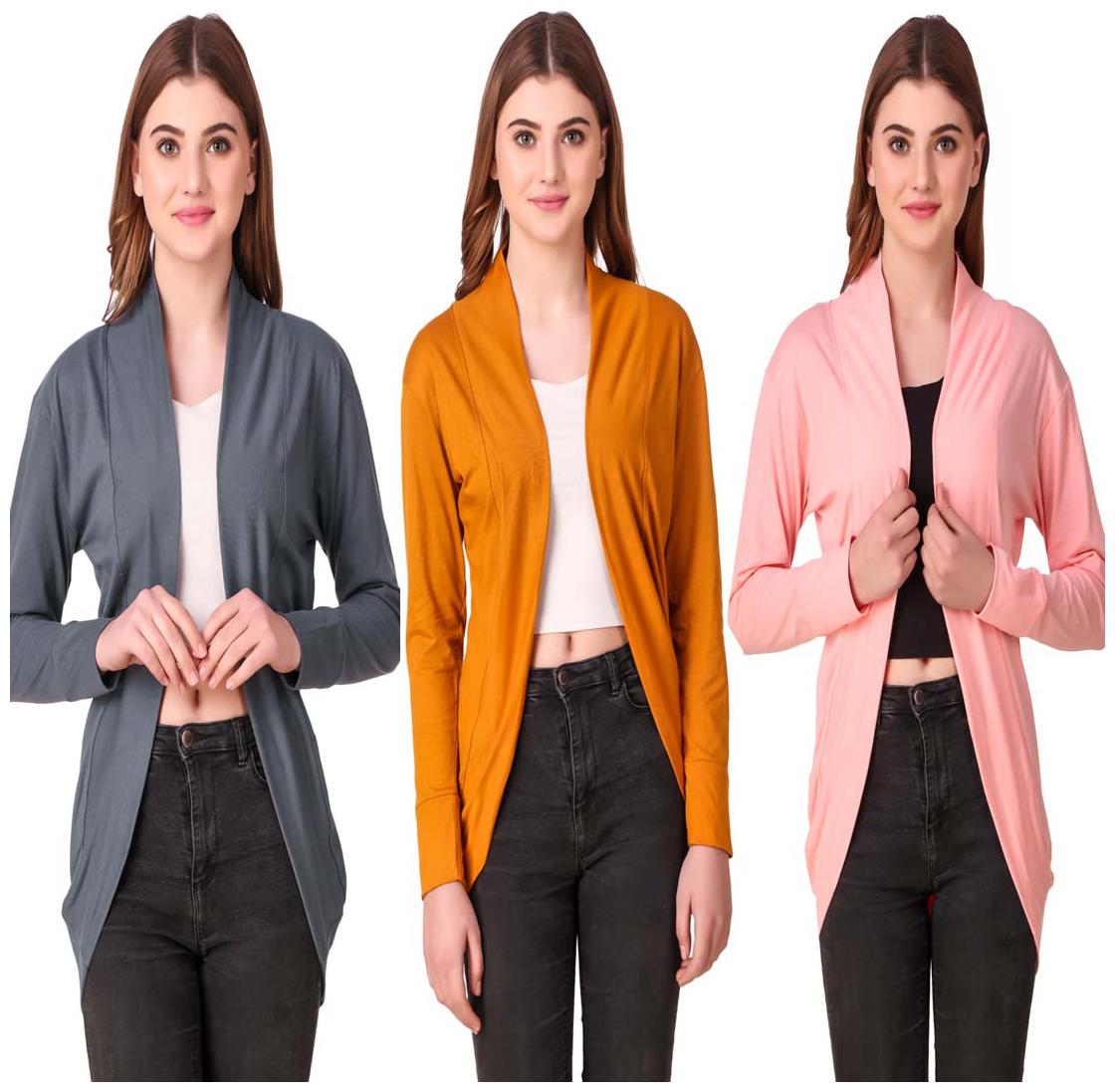 

Krishty Trading Women Shrug - Multi