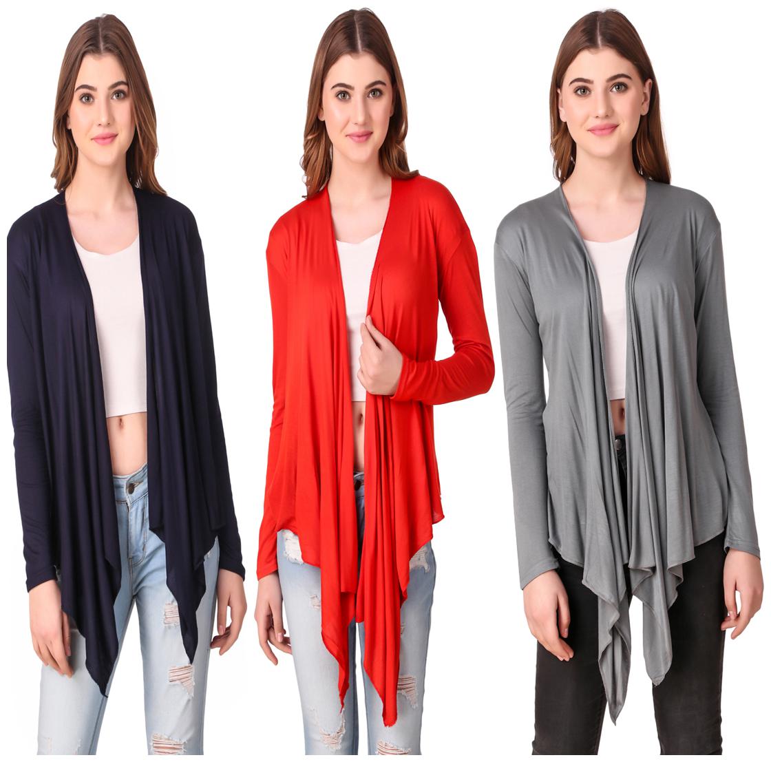 

Krishty Trading Women Shrug - Multi
