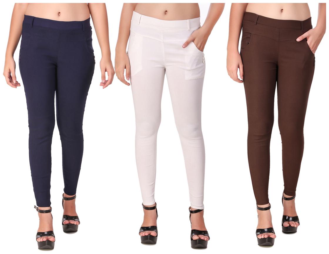 

Krishty Trading Women Multi Skinny fit Jegging