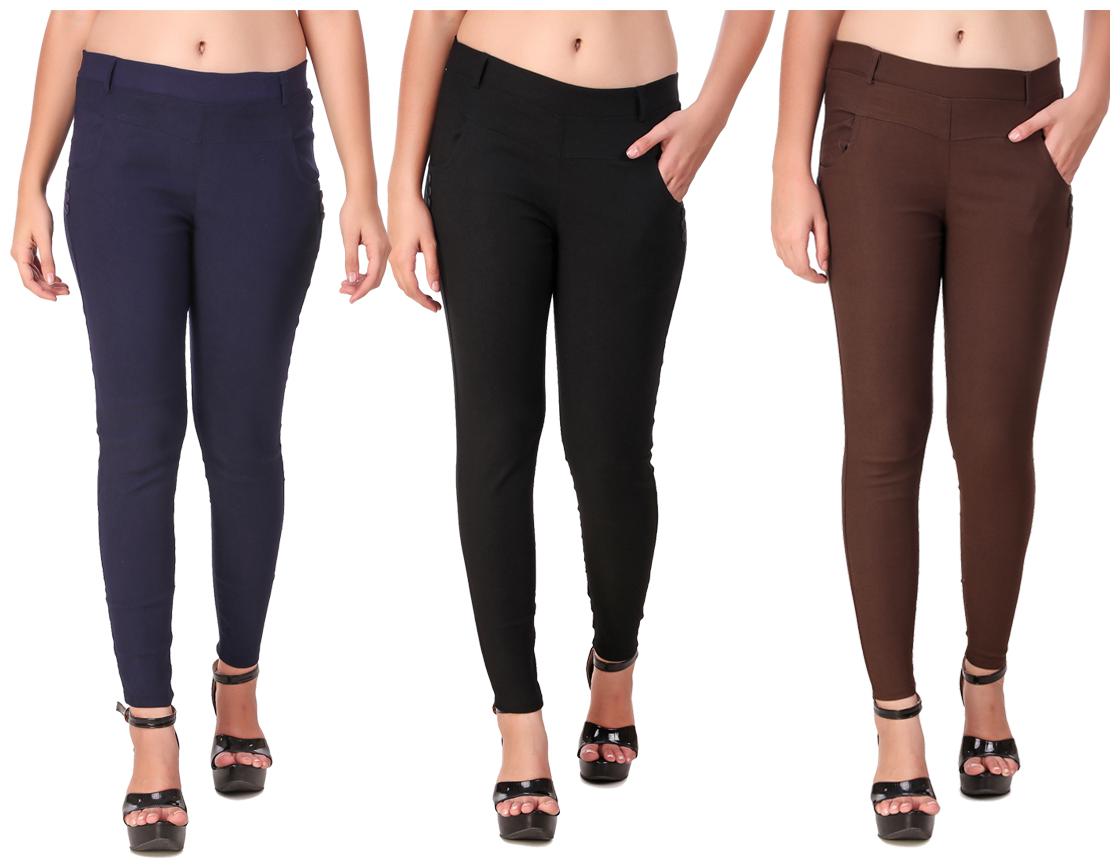 

Krishty Trading Women Multi Skinny fit Jegging